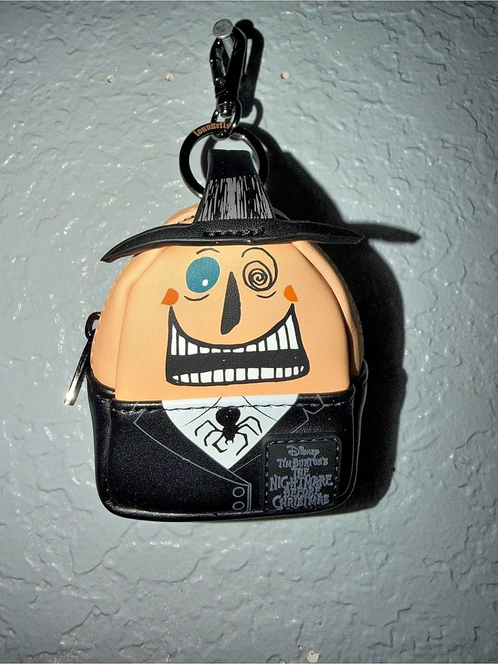 Disney The Nightmare Before Christmas Jack Skellington Pumpkin Mini backpack key